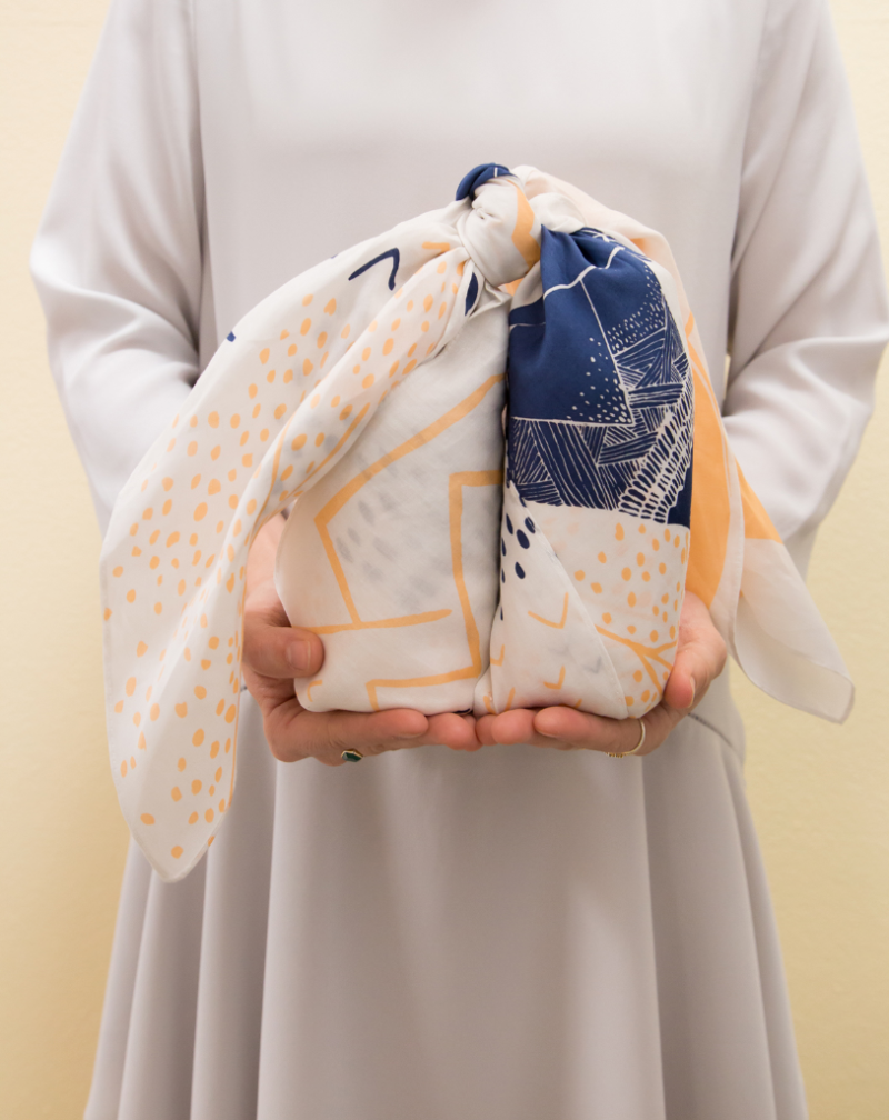 Three Ways to Furoshiki with Three Different Gifts... / Oh Joy!