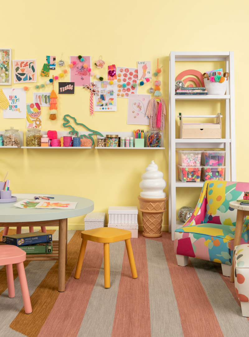 The Dream Craft Room for Your Kid / via Oh Joy!