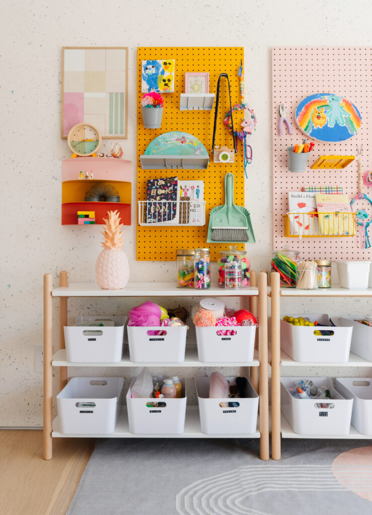 Kids Craft Room Organization Made Easy